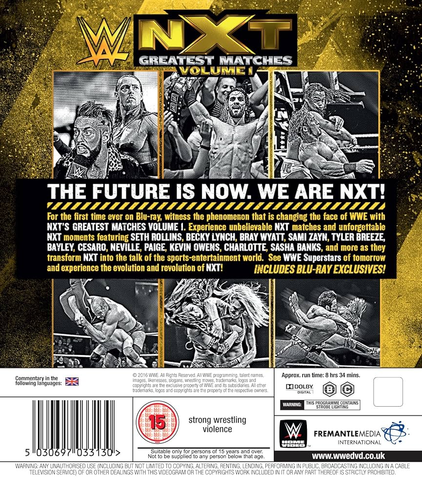 その他 Wwe: Nxts Greatest Matches 1 [DVD] Amazon.co.jp | WWE: NXT Greatest Matches Vol.1 DVD・ブルーレイ